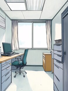 幻想世界专题中魔法学院学生施法的漫画插图